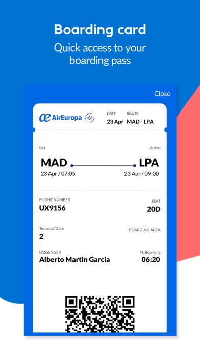 AirEuropa screenshot 4