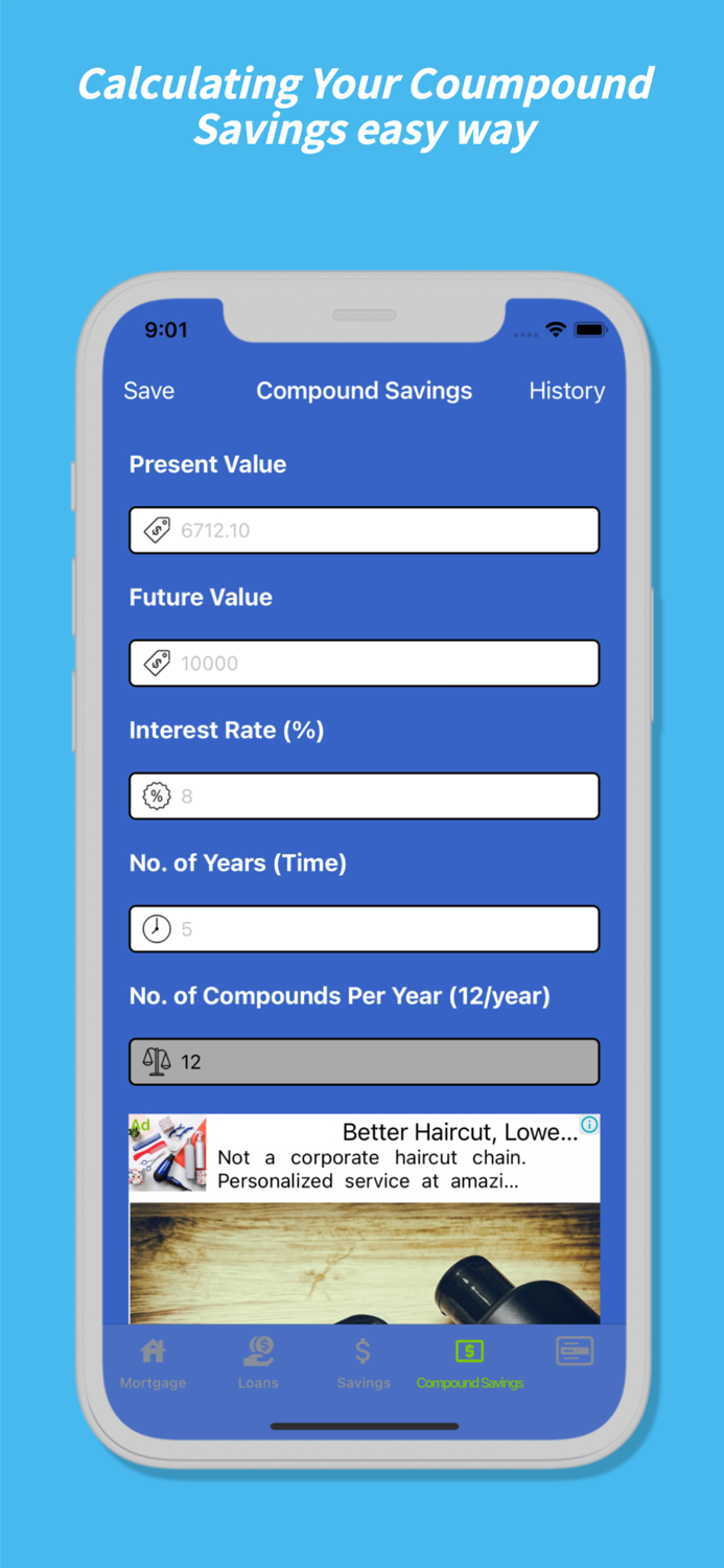 Mortgage Loans Savings