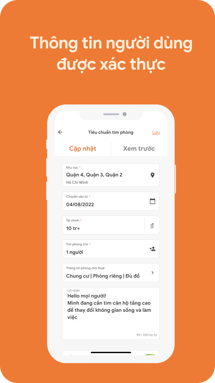 Aplus - Tìm phòng, bạn ở ghép