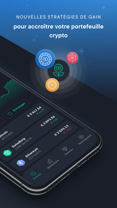 SwissBorg: Accédez aux cryptos SwissBorg: Accédez aux cryptos