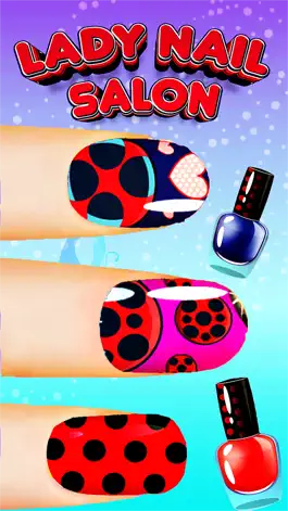 Game screenshot Fashion Ladybug Nail Salon 3D apk