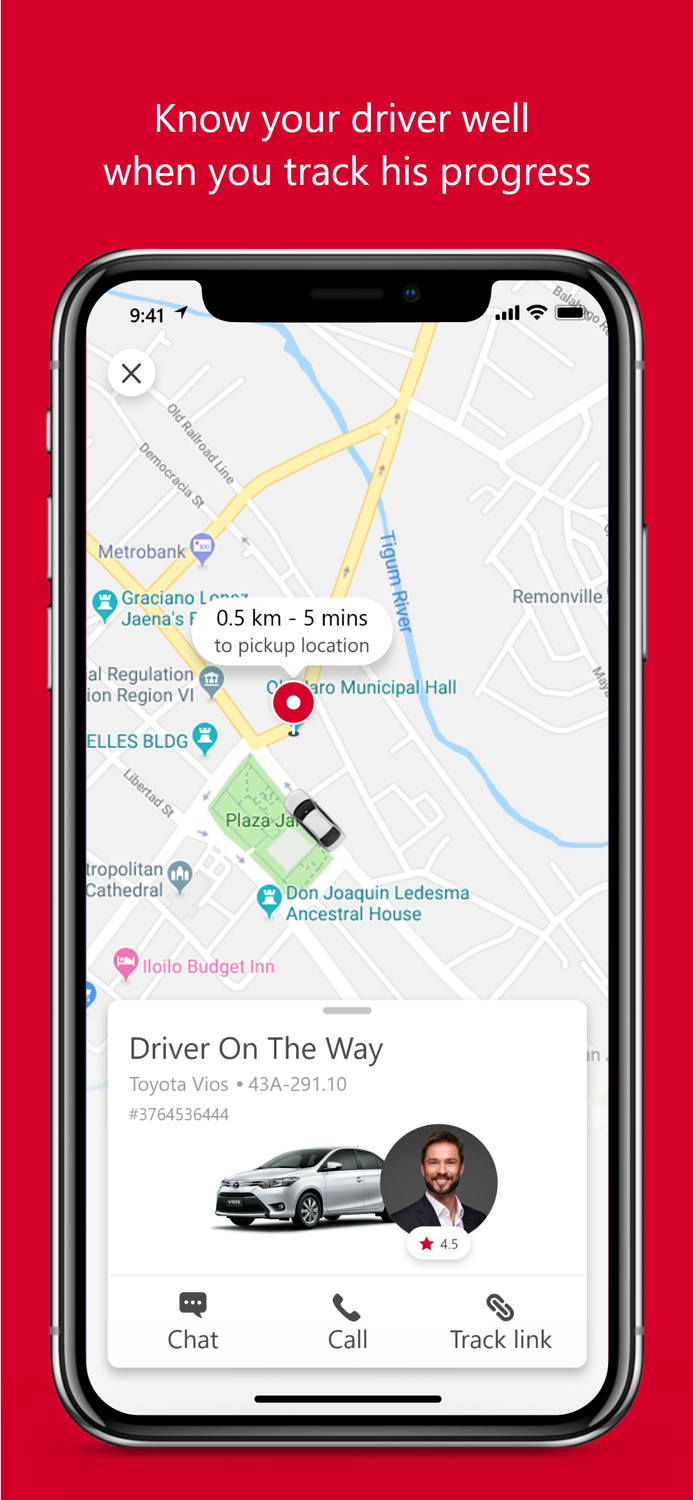 Hirna - The app for passenger