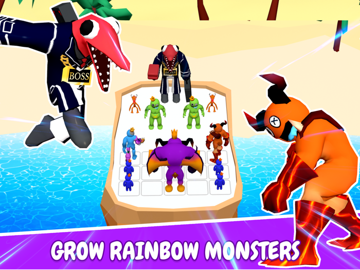Merge Rainbow Monster Friends