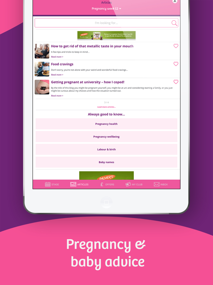 Emma’s Diary Pregnancy App UK
