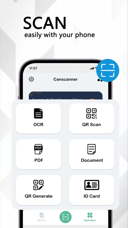 Scanner PDF OCR QR Code App