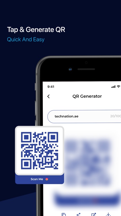 Tap & Generate QR