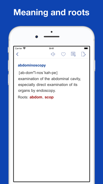 How to cancel & delete Medical Roots Dictionary from iphone & ipad 4