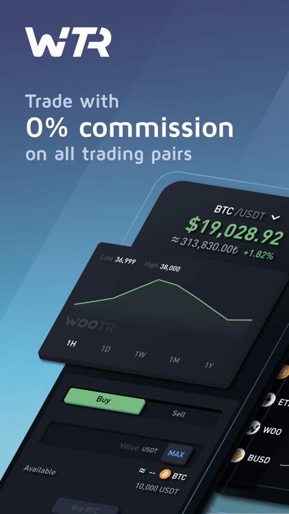 WOOTR: Trade Bitcoin, Altcoins