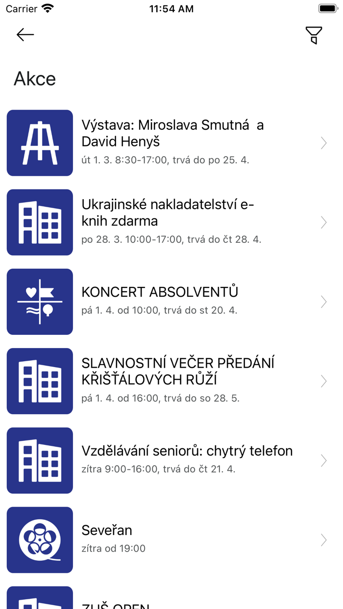 Poděbrady v mobilu