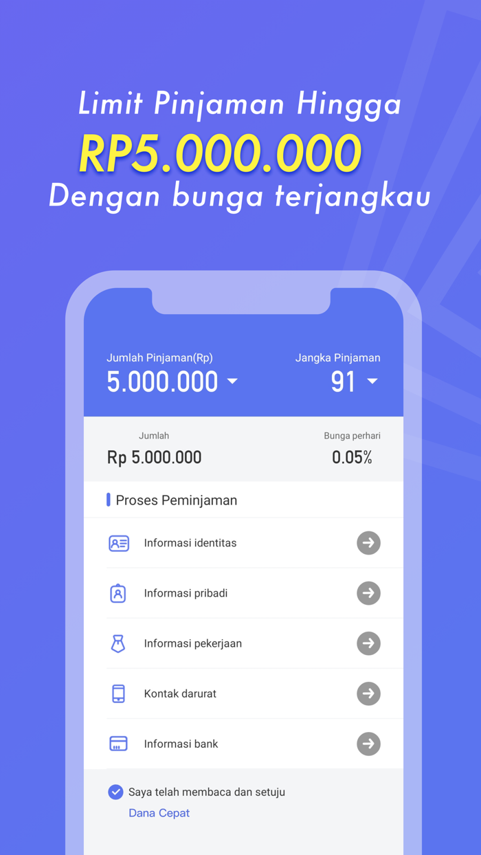 Dana Cepat - Pinjaman Online