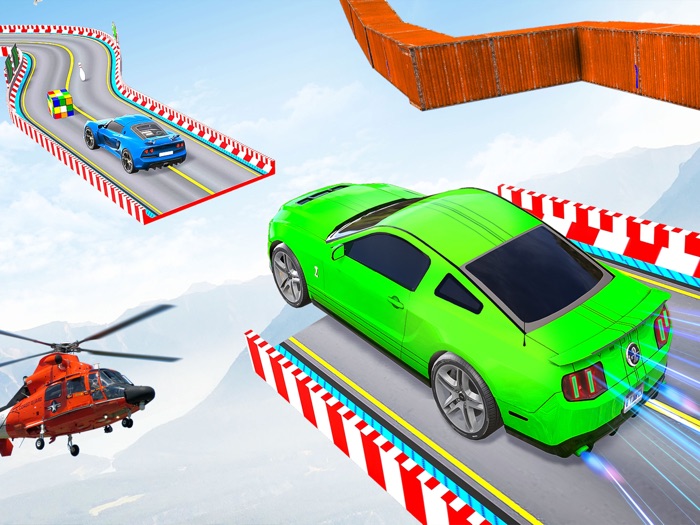 Super Hero Car Stunt GT Racing