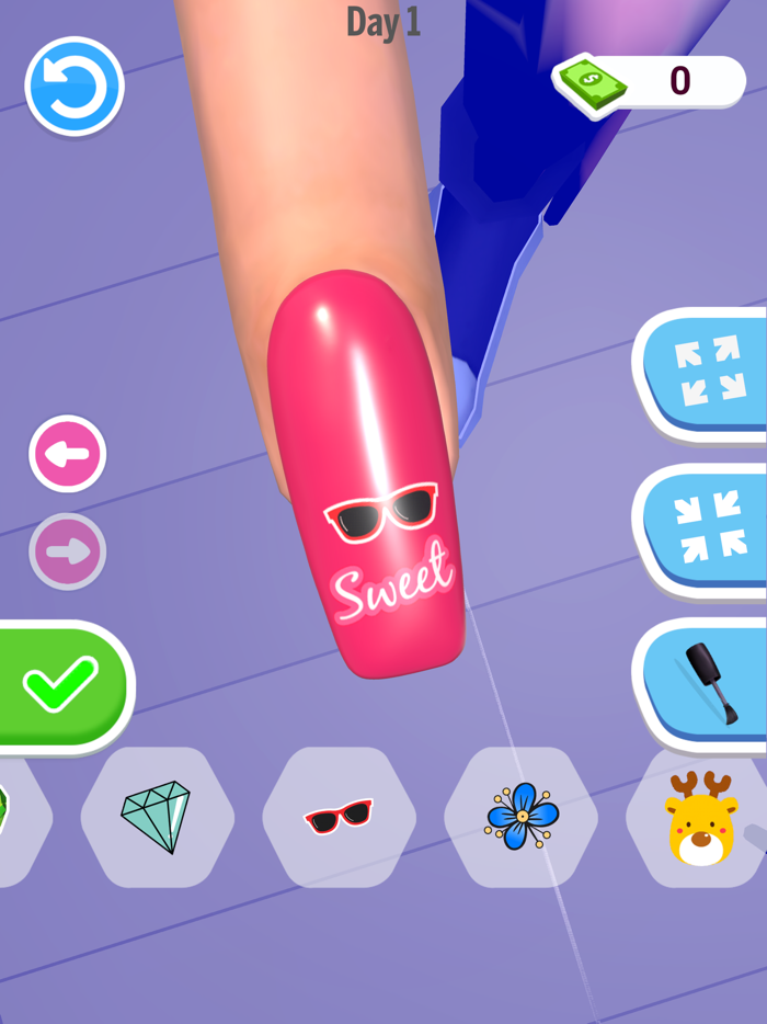 Color Nail ASMR -Salon Stylist