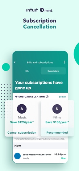 Mint: Budget & Expense Manager app screenshot