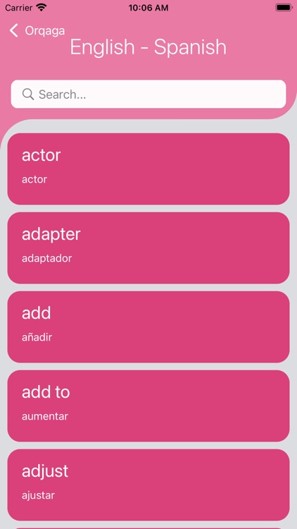 Dictionary Eng-Esp screenshot-5