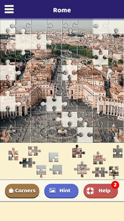 Rome Sightseeing Puzzle screenshot-3