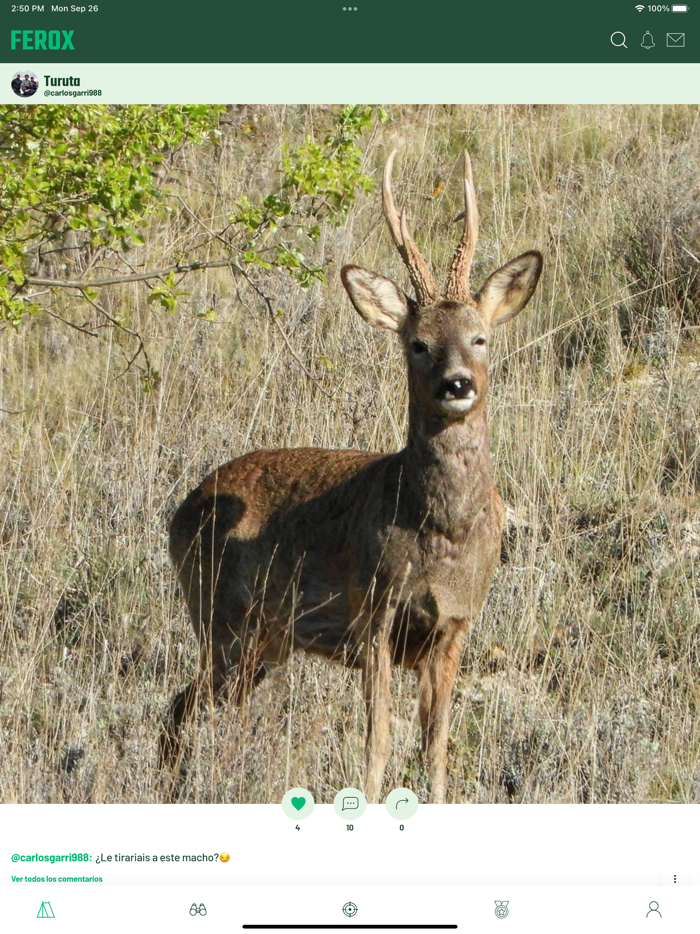 Ferox - La red social de caza