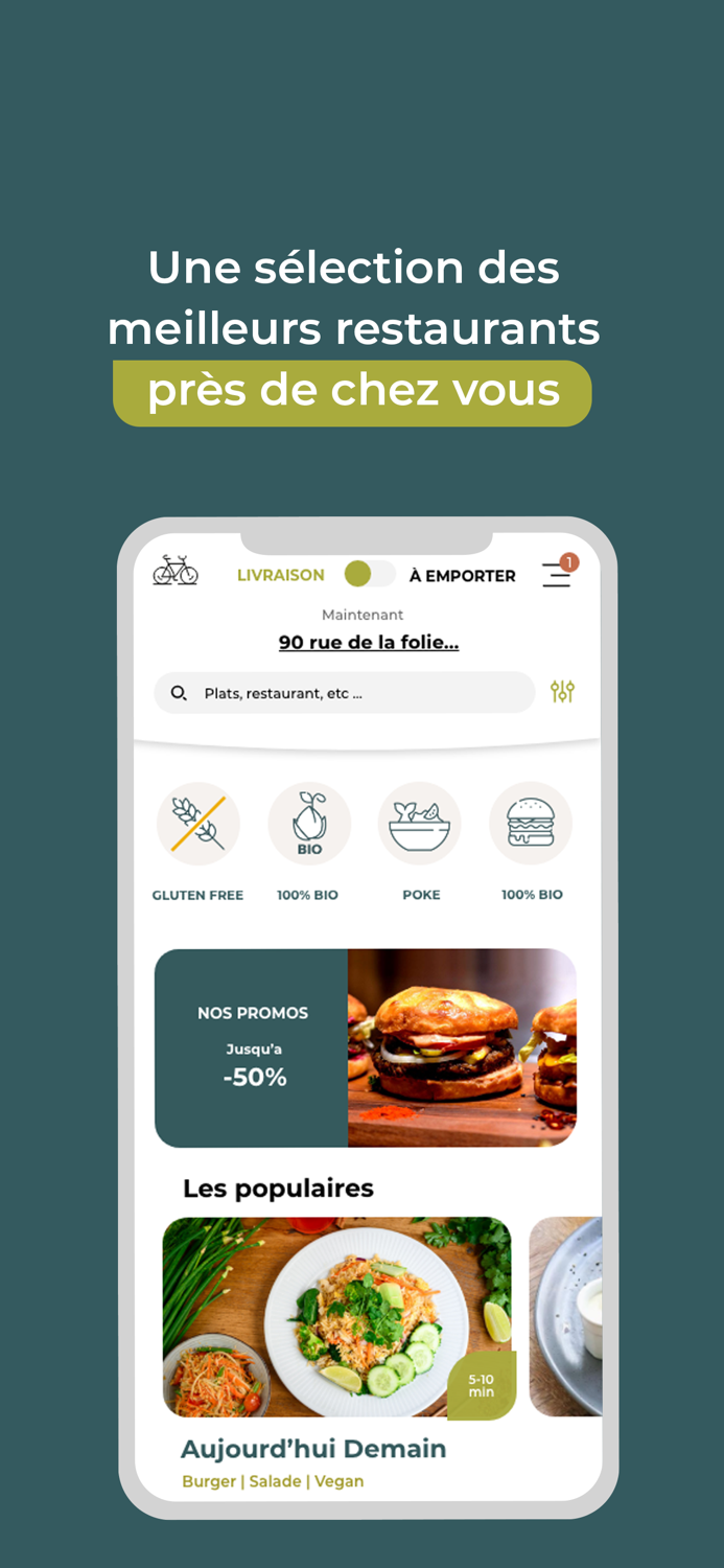 Eatic - Livraison veggie