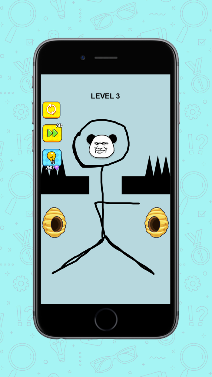 Save The Panda-Draw Line