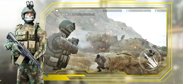 ‎Cover Shooter: Екранна снимка на игри Free Fire