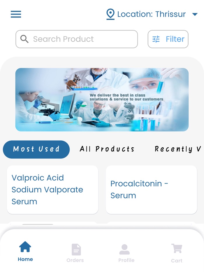 Access  Any Test. Any Lab