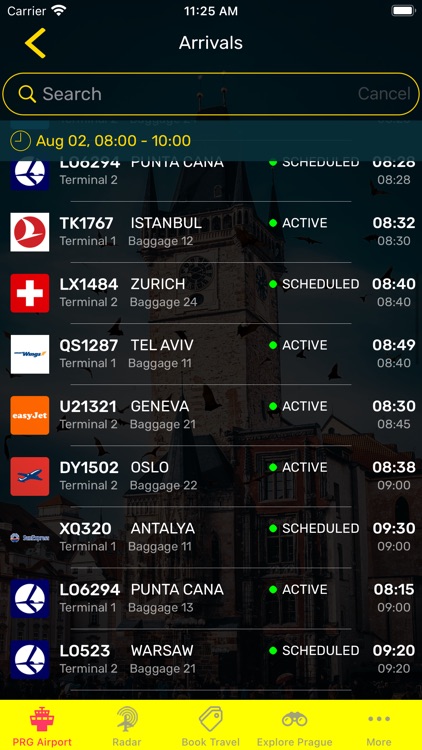 Prague Airport (PRG) + Radar screenshot-4
