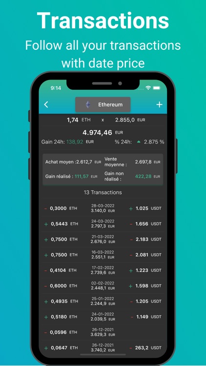 Prismolio : Crypto NFT tracker screenshot-6