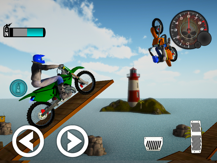 Moto Bike Skill Racing Stunt