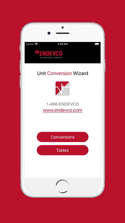 Endevco Unit Conversion Wizard