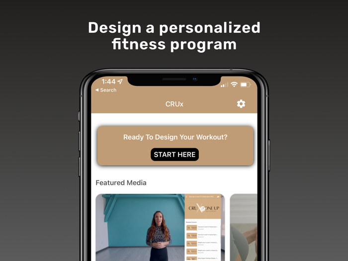 CRUx Custom Fitness Programs