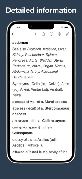 Game screenshot Medical Thesaurus apk