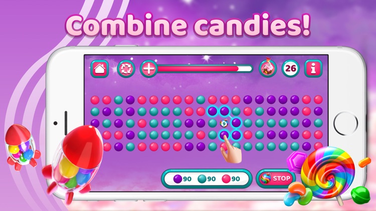 Candy Connect: Bubble Rain