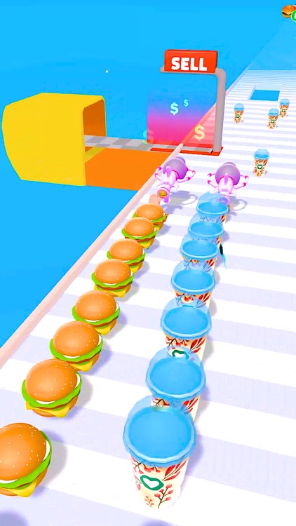 Burger Stack 3D