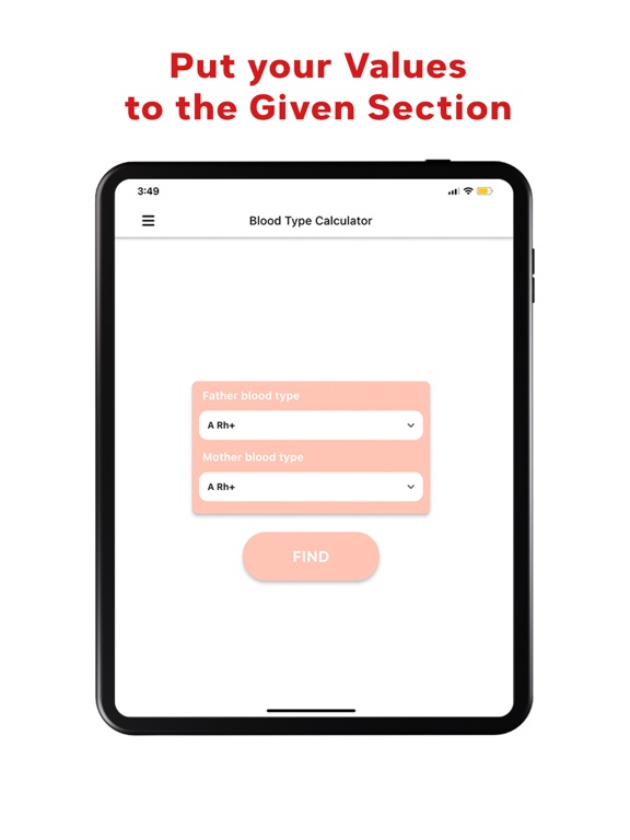 Blood Group Type Checker screenshot 2