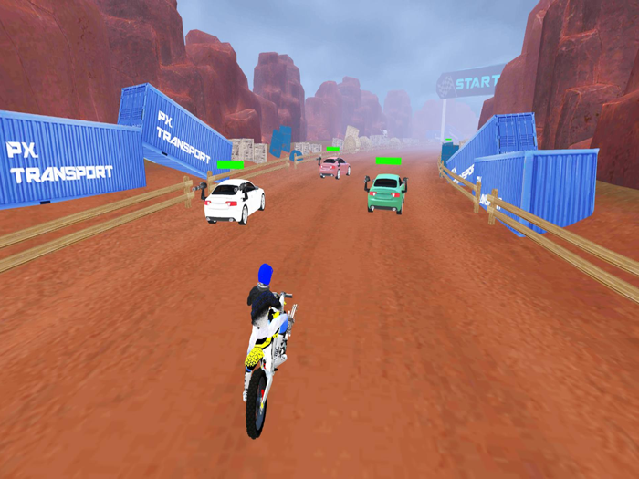 Extreme Dirt Motorbike Racing