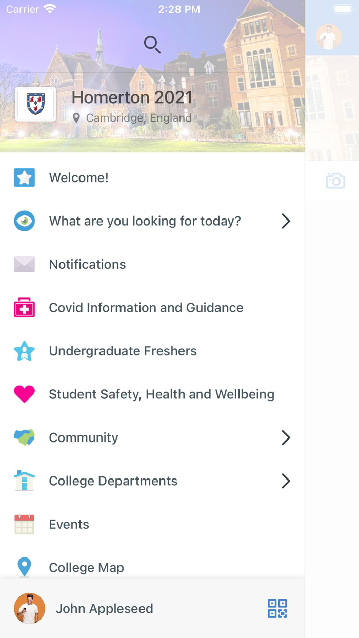 Homerton College 2021