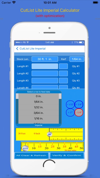 CutList Lite Imp Calculator screenshot-7