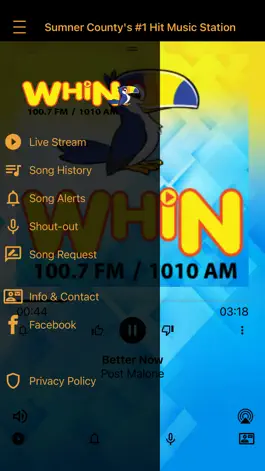 Game screenshot WHIN Radio apk