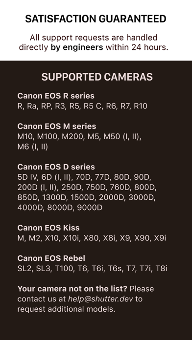 Shutter - Canon EOS Remote