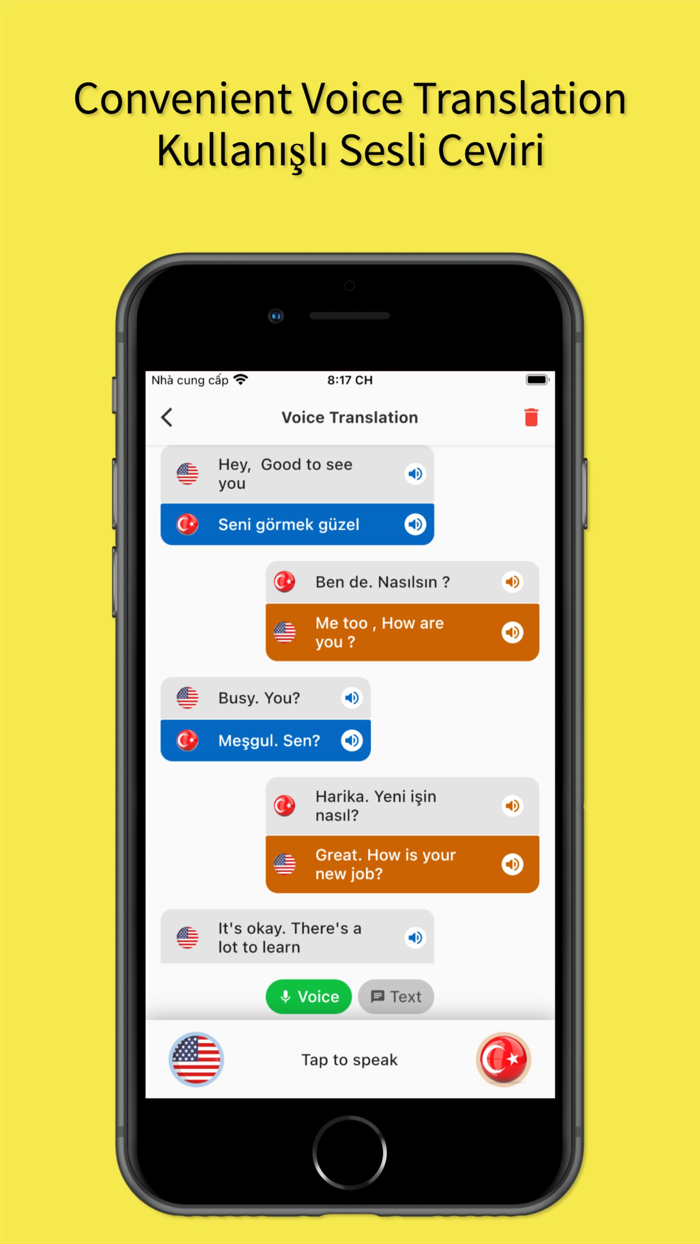 English to Turkish App