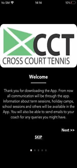 Game screenshot Cross Court Tennis apk