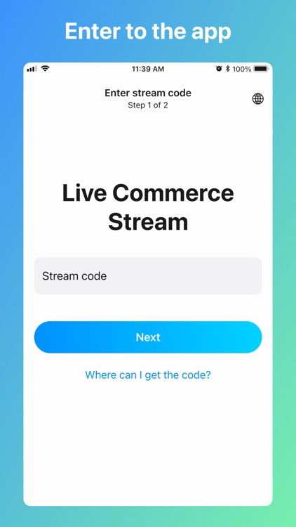 Live Commerce Stream