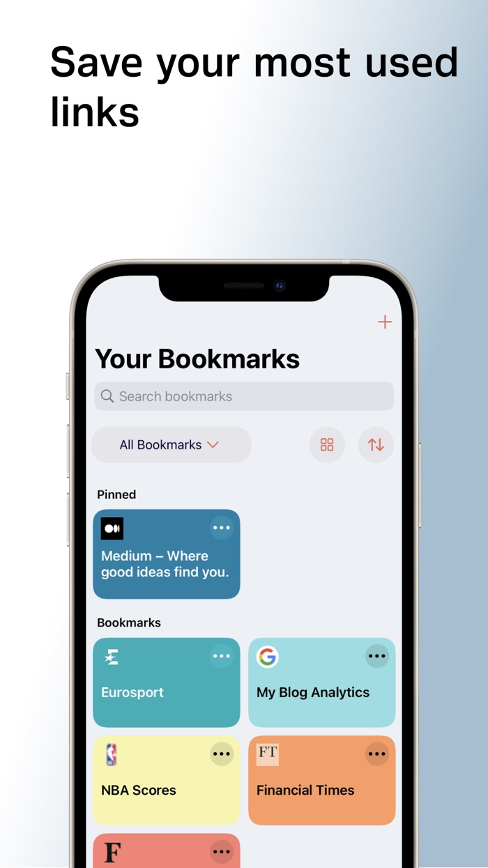 Bookmark PRO Fast Link Access