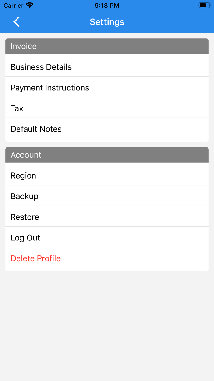 Easy Invoice - Simple Invoice