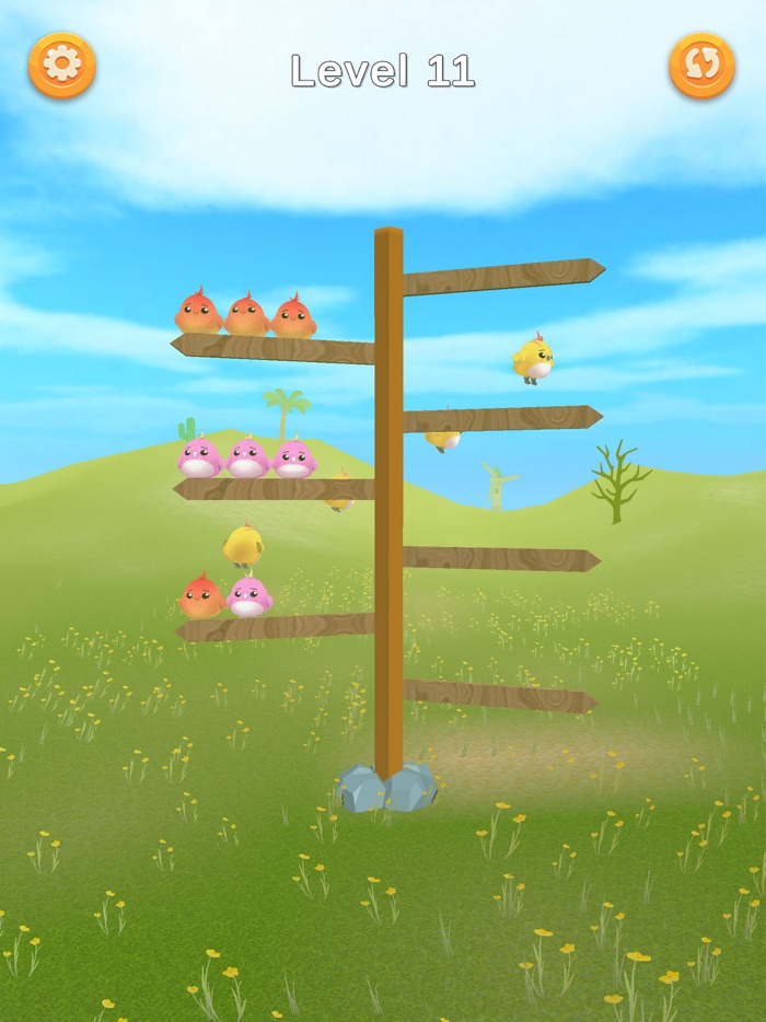 Chicken Sort 3D - Color Sort