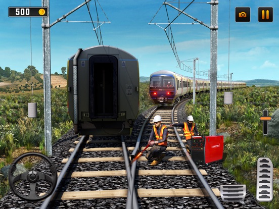 Subway Train Track Building 3D screenshot 4