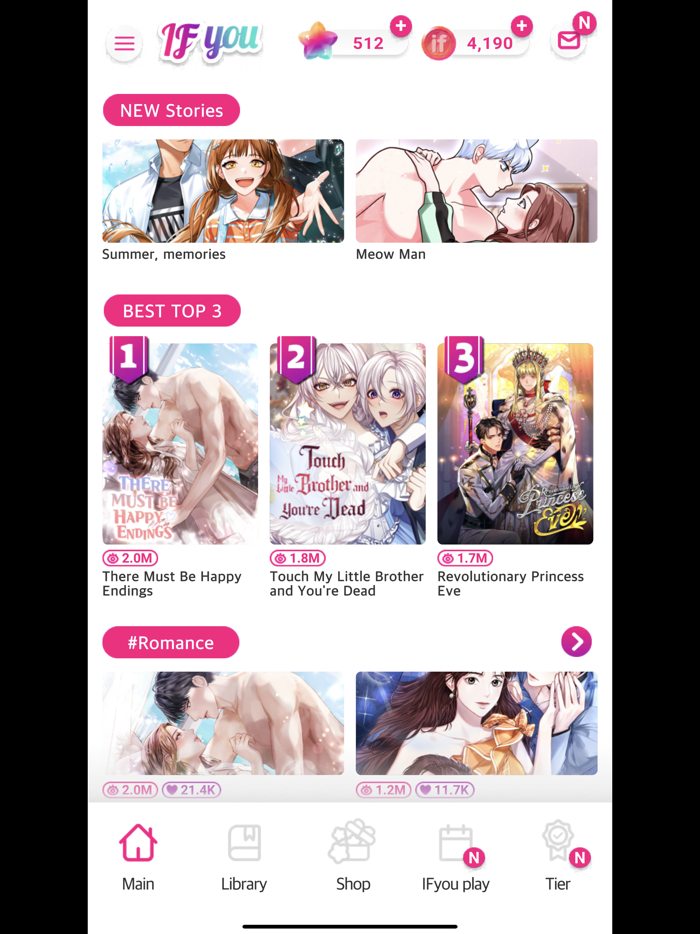 IFyouepisodes-love stories