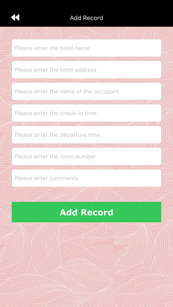 Quan Travel Record Assistant