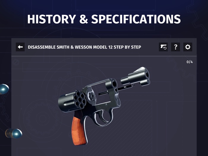 Weapon Disassembly Gun Sim 3D