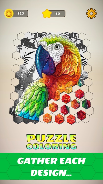 Puzzle Coloring - Art Jigsaw screenshot-0