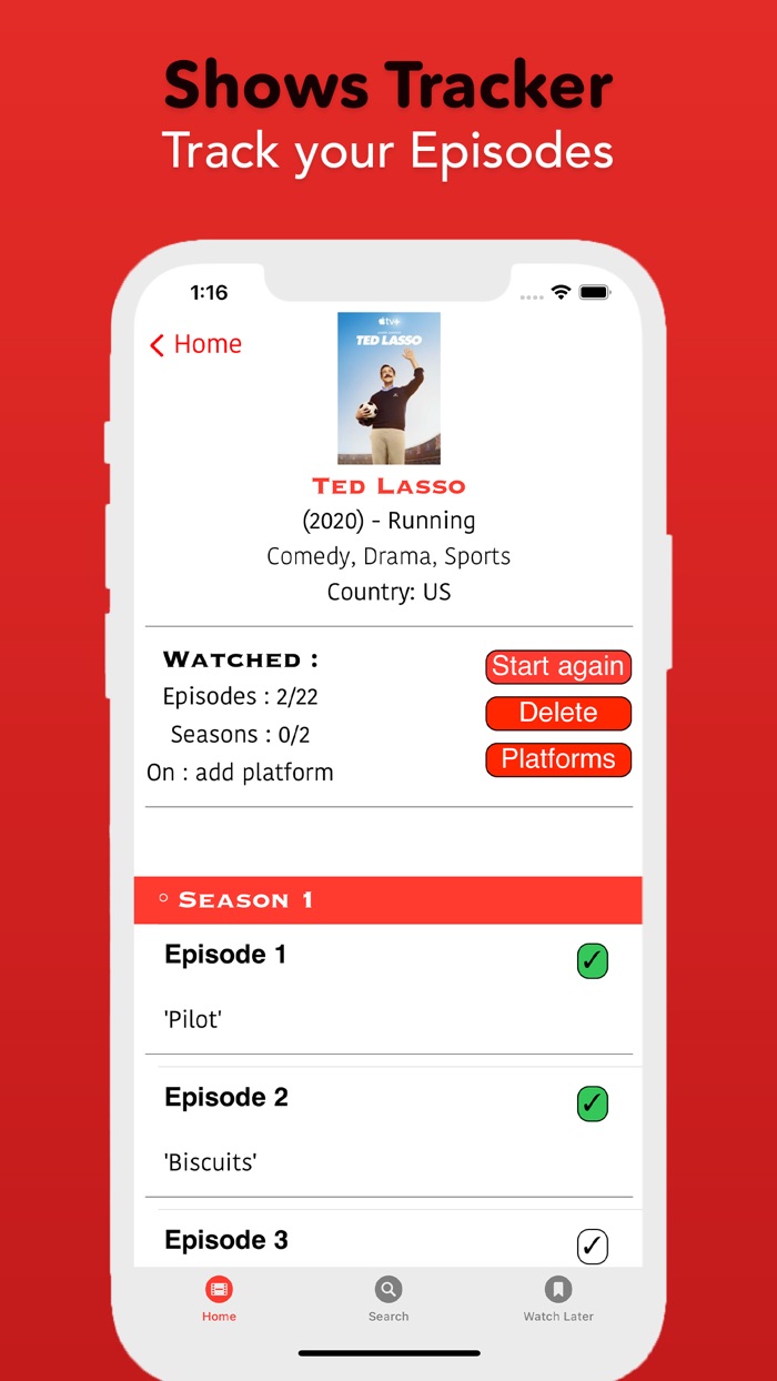 PelisPlus Max - Track Shows